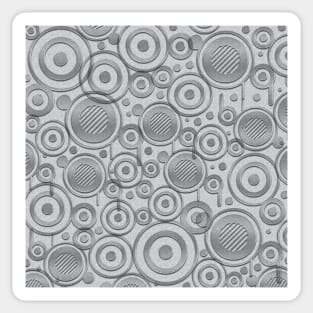 Abstract round pattern VIII Sticker